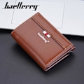 Miniatyrbillede 4 af 7: Baellerry RFID Blokering Herrepengepung Slim Trifold Multi Card Sl sort