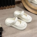 Miniatyrbillede 1 af 7: bløde hjemmesko slides sandaler sko fopp hjemmesko børne hjemmesko fopp hvid 170