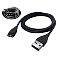 Miniatyrbillede 1 af 6: USB opladningskabel / opladningsadapter oplader Garmin Fenix 5 / 6