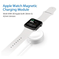 Miniatyrbillede 2 af 3: Trådløs oplader til Apple Watch Hvid