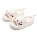 Miniatyrbild 1 av 6: mjuka tofflor slider sandaler skor foppatofflor barn tofflor vit 210