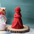 Miniatyrbillede 4 af 6: lysforme lys stearinlys gør-det-selv-forme i silikoneform br-112 prinsesse