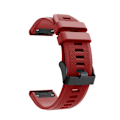 Pikkukuva 1 / 6: rannekoru silikoni Garmin fenix 7/6/5 PUNAINEN