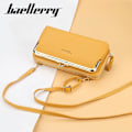 Miniatyrbillede 2 af 10: Baellerry Kvinder Lange Punge Små Crossbody Tasker Pu Læder grå