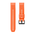 Pikkukuva 1 / 6: rannekoru silikoni Garmin Fenix ​​5/6/7 22mm oranssi