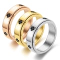 Miniatyrbilde 2 av 6: anti-angst spinner fidget roterende ringer størrelse 6/16,4 mm