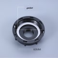 Miniatyrbild 5 av 6: ibc tankadapter ibc koppling ibc anslutnings ibc tank adapter S60*6 till 3/4tum blå