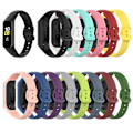 Miniatyrbillede 1 af 5: armbånd silikone Samsung Galaxy Fit2 SM-R220 lysegrå