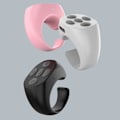 Pikkukuva 4 / 5: Bluetooth-kaukosäädin puhelimelle: TikTok Ring Light, E-kirjan sivun kääntäjä vaaleanpunainen