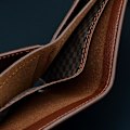 Miniatyrbild 8 av 9: Baellerry män kort plånbok PU läder korthållare Business Design Svart 12cm*9.8cm*1.5cm