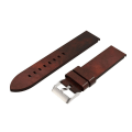 Miniatyrbild 5 av 5: armband läder Garmin Fenix 7/6/5 22mm röd orange