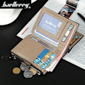 Miniatyrbillede 6 af 9: Baellerry Casual kort herre pung Multifunktionel pung dragk kaffe