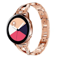 Miniatyrbillede 2 af 5: Armbånd i stål til Samsung Galaxy Watch Active X 20mm sort