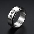 Miniatyrbilde 1 av 6: antistress spinner roterande fidget ring ringar størrelse 7/17 mm