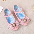 Miniatyrbild 4 av 6: elsa prinsess skor barn flicka med paljetter rosa 15.5cm / size24