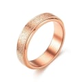 Miniatyrbillede 1 af 6: antistress spinner roterende fidget ring ringe størrelse 10/19,8 mm