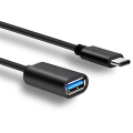 Pikkukuva 2 / 5: USB-C 3.1 - USB-A OTG -sovitin, musta