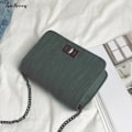 Miniatyrbillede 7 af 10: Lædertaske Skulderremstaske Crossbody-taske lyserød