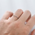 Pikkukuva 5 / 6: Naisten ylellinen timantti-koristeltu hännänrengas - upea japanilainen/korealainen ruusukultainen timantti Nro 11