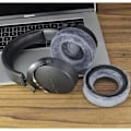 Miniatyrbillede 4 af 6: ørepuder eller hovedpude til Beyerdynamic DT700 Prox DT900 Pr sort stof