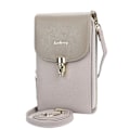 Miniatyrbillede 1 af 10: Baellerry Luxury Brand Dame Skulder Telefonpung, Crossbody Small grå