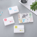 Miniatyrbild 2 av 6: dosett medicin pillerbox medicin dosett piller hållare dosett ve blå