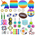 Miniatyrbild 1 av 5: fidget toys pop it stressbollar fidget toys pack/set 37 st