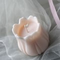 Miniatyrbillede 4 af 6: lysforme lys stearinlys gør-det-selv-forme i silikoneform lz22032 stor tulipan
