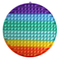 Miniatyrbild 8 av 10: fidget toys pop it leksak sensory regnbåge 20cm
