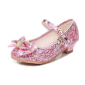 Miniatyrbild 1 av 7: elsa prinsess skor barn flicka med paljetter rosa 18.5cm / size29