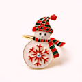 Miniatyrbillede 1 af 6: Servietringe Jul Thanksgiving Holidays Julepynt Julepynt ca 6 stk / snemand