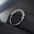 Miniatyrbillede 6 af 6: anti-angst spinner fidget roterende ring ringe størrelse 10/19,8 mm