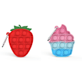 Miniatyrbild 1 av 5: mini pop it fidget toys leksak sensory 2 st