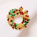 Miniatyrbillede 1 af 6: Servietringe Jul Thanksgiving Holidays Julepynt Julepynt ca 6 stk / krans 2