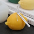 Miniatyrbillede 5 af 6: lysforme lys stearinlys gør-det-selv-forme i silikoneform mj16 yokoku citron