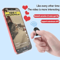 Miniatyrbillede 2 af 5: Bluetooth-fjernbetjening til telefon: TikTok Ringlys, E-bog P sort