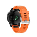 Miniatyrbild 6 av 6: armband silikon Garmin Fenix 7pro/fenix 5/6 instinct orange
