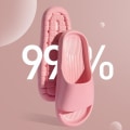 Miniatyrbilde 5 av 7: myke tøfler sliders sandaler sko menn kvinner massasje tøfler badto oransje 40/41