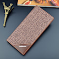 Miniatyrbild 5 av 9: Baellerry PU läder långa plånböcker Business Mens korthållare mo Grå färg 18.5cm*9cm*1.8cm