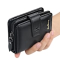 Miniatyrbillede 2 af 8: Mænd Mænd Pu læder tegnebog Design Små mandlige clutch mænds tasker som på billede 1