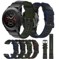 Miniatyrbillede 1 af 5: armbåndsstof Garmin Fenix ​​7x Fenix ​​6x/5x 26mm sort