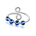 Miniatyrbillede 5 af 6: anti-angst spinner fidget roterende ring ringe justerbar