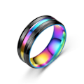 Miniatyrbillede 6 af 6: anti-angst spinner fidget roterende ring ringe Koko 9/19mm
