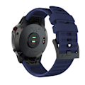 Pikkukuva 1 / 6: rannekoru silikoni Garmin 26mm Fenix ​​​​6x 26mm sininen A