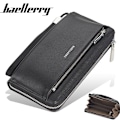 Miniatyrbillede 2 af 10: Baellerry mænd pung, ny mode lang clutch håndtaske Business brun