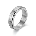 Miniatyrbillede 1 af 6: antistress spinner roterende fidget ring ringe størrelse 8/18,2 mm