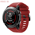 Miniatyrbillede 3 af 6: armbånd silikone Garmin Fenix ​​5/6/7 22 mm sort