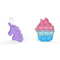 Miniatyrbild 1 av 5: mini pop it fidget toys leksak sensory 2 st