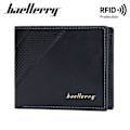 Miniatyrbillede 2 af 7: Baellerry Mænds Tynde Tegnebog RFID-blokerende Trifold med Flere Kortlommer blå