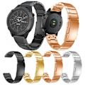 Miniatyrbillede 3 af 5: armbånd stål Garmin Fenix ​​6X/fenix 6s/fenix 6 22 mm sort (fenix 7/6/5)